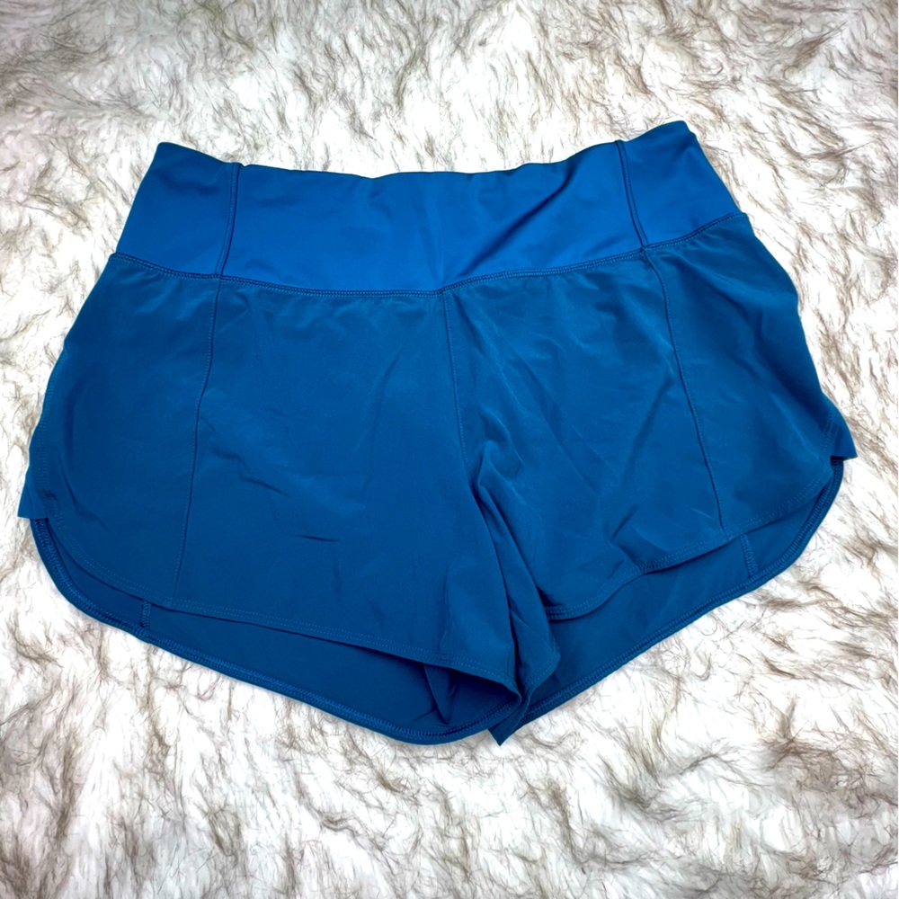 Athleta Blue Run Free Shorts Size M